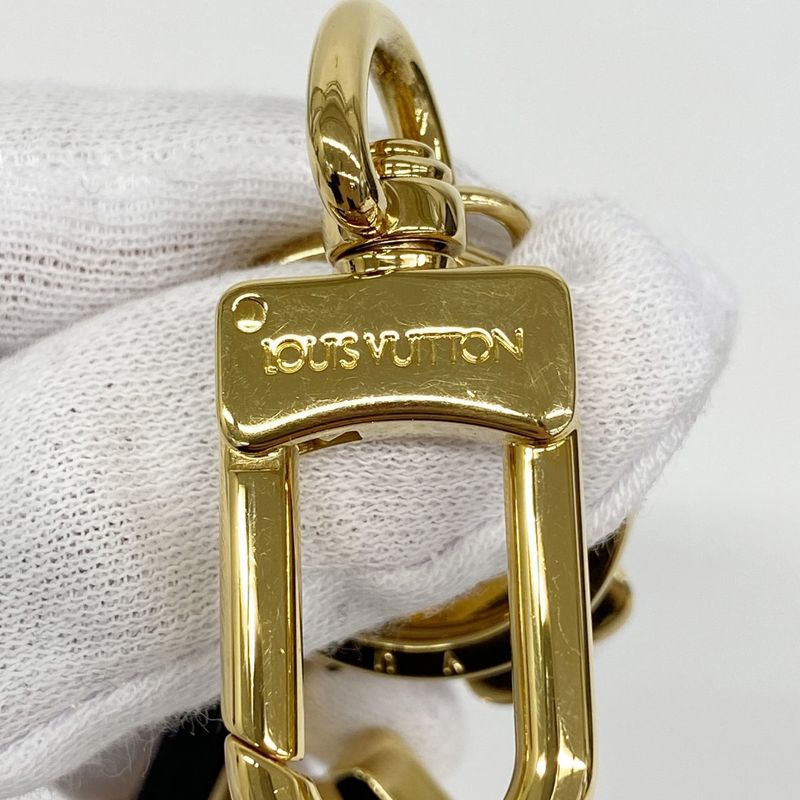 Louis Vuitton Key Holder Charm Porte Cles Lvcapucines Black Gold
