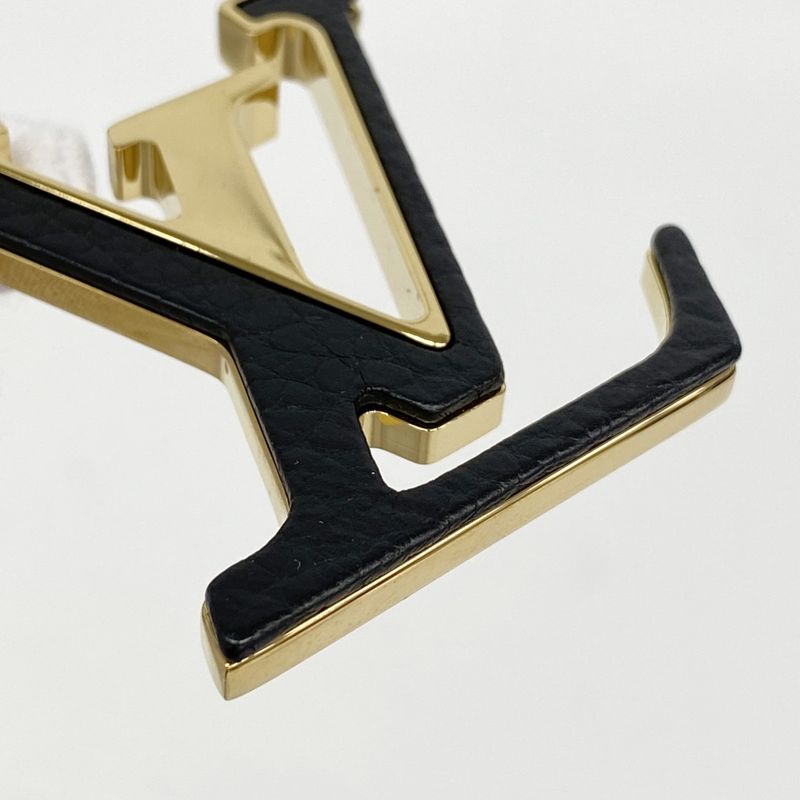 Louis Vuitton Key Holder Charm Porte Cles Lvcapucines Black Gold