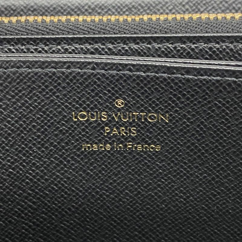Louis Vuitton Wallet Monogram Giant Reverse Zippy Brown