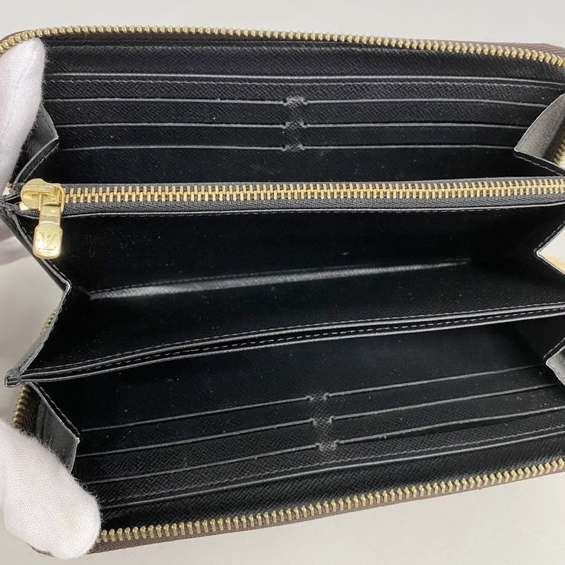 Louis Vuitton Wallet Monogram Giant Reverse Zippy Brown