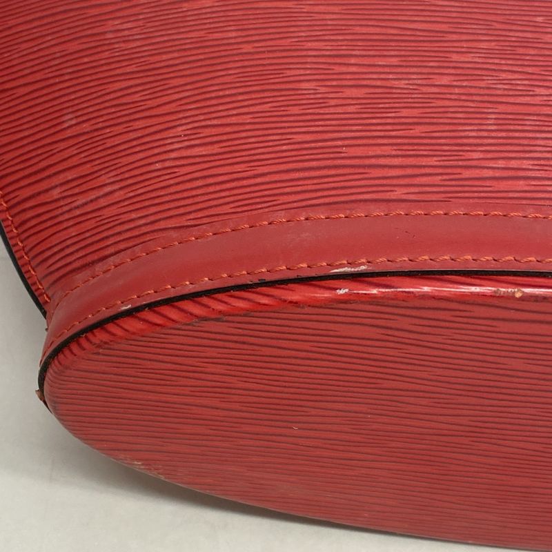 Louis Vuitton Shoulder Bag Epi Saint Jacques Shopping Castilian Red