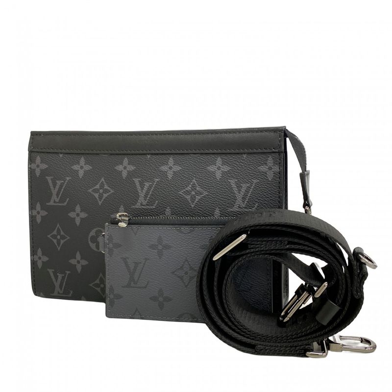 Louis Vuitton Shoulder Bag Monogram Eclipse Gaston Wearable Wallet