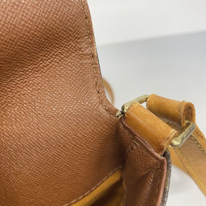 Louis Vuitton Shoulder Bag Monogram Musette Tango Long Strap Brown