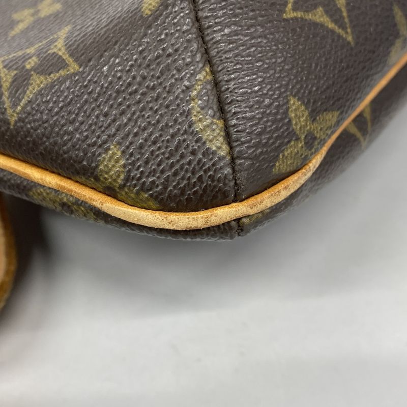 Louis Vuitton Shoulder Bag Monogram Musette Tango Long Strap Brown