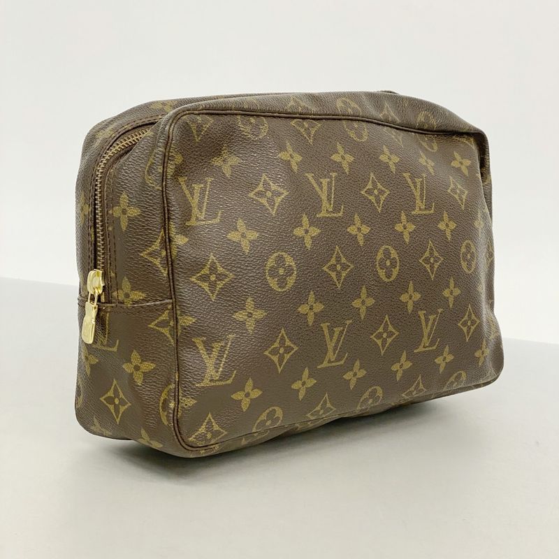 Louis Vuitton Pouch Monogram Trousse Toilette 28 Brown