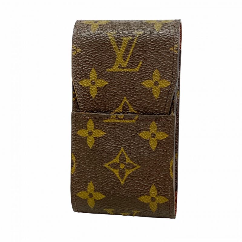 Louis Vuitton Cigarette Case Monogram Etui Brown Shoulder Bag