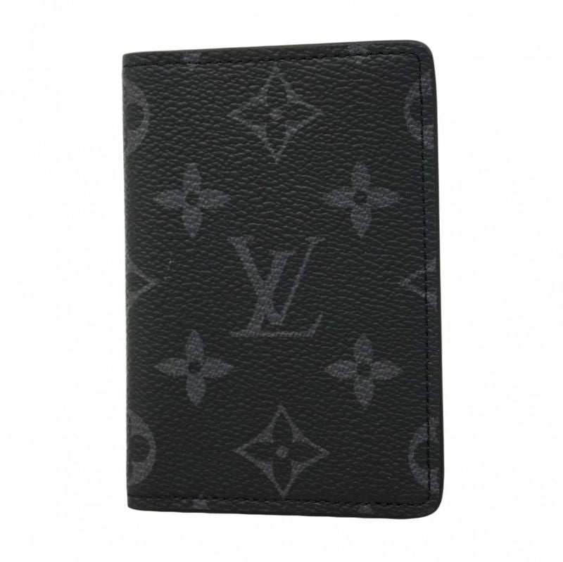 Louis Vuitton Card Case Monogram Eclipse Organizer de Poche Black