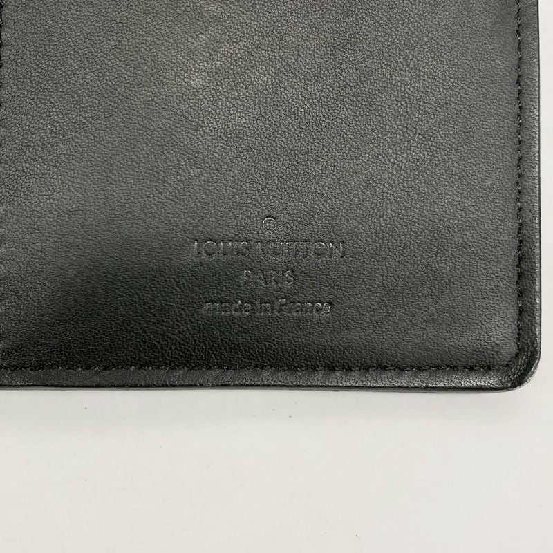 Louis Vuitton Wallet Monogram Shadow Portefeuille Brother Black