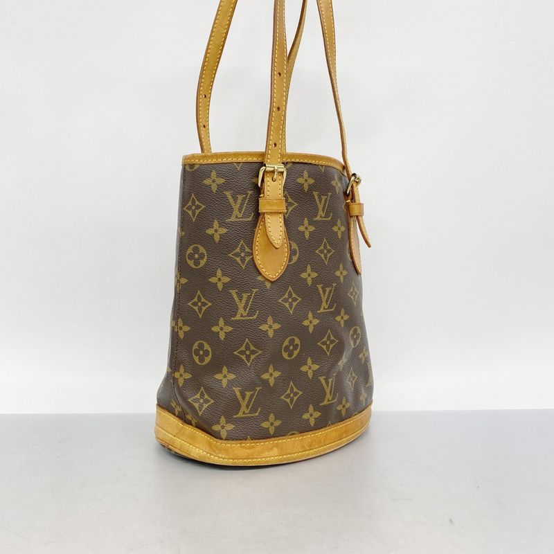 Louis Vuitton Tote Monogram Bucket PM Brown
