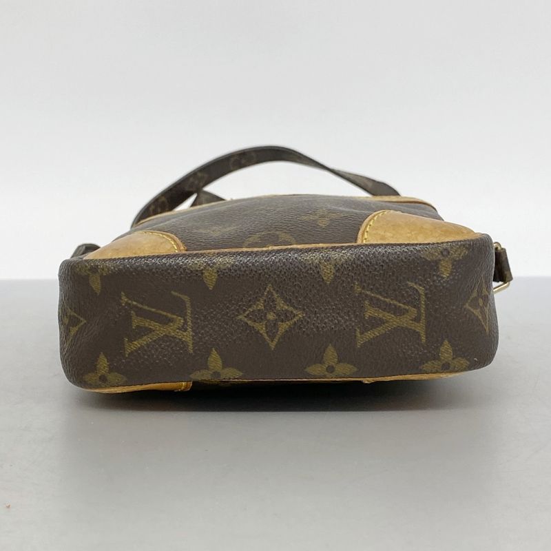 Louis Vuitton Shoulder Bag Monogram Danube Brown