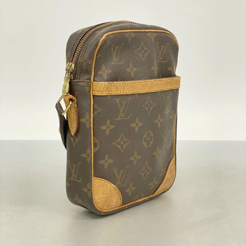 Louis Vuitton Shoulder Bag Monogram Danube Brown