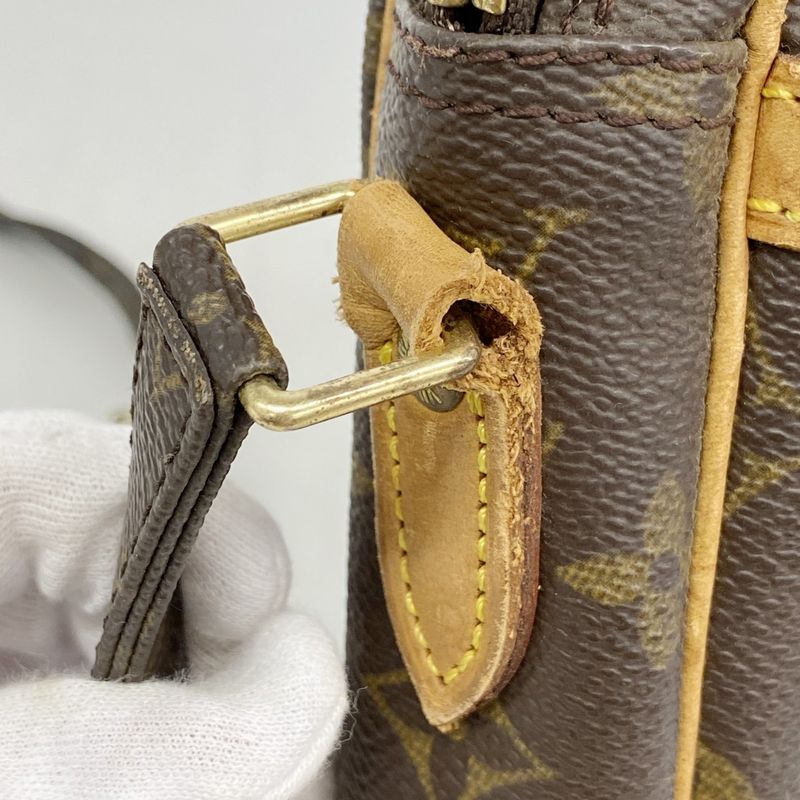 Louis Vuitton Shoulder Bag Monogram Danube Brown