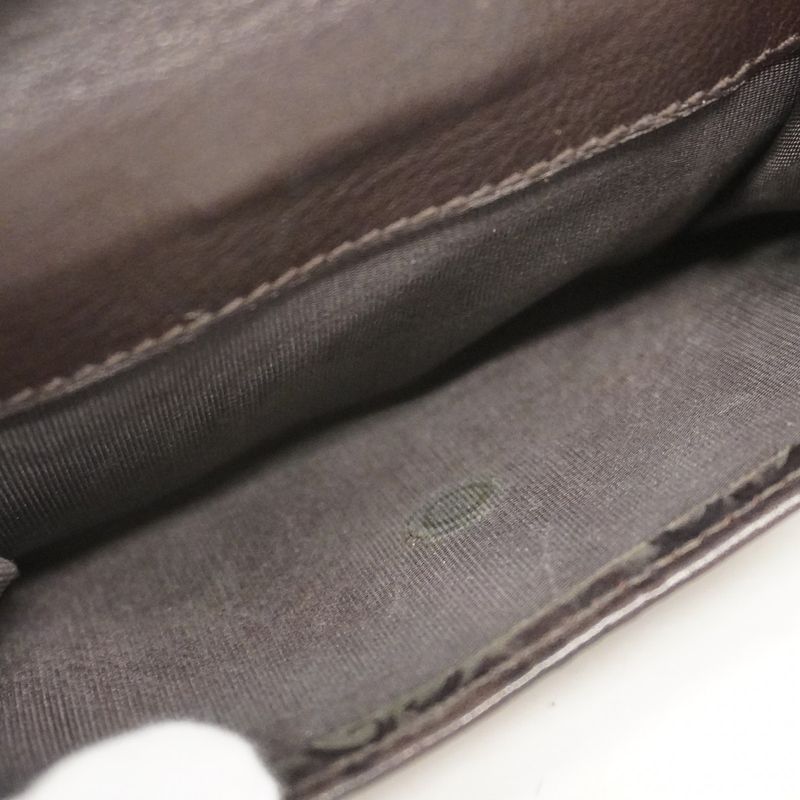 Gucci Wallet Guccissima Leather Brown Gold