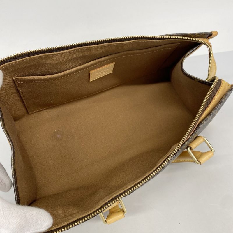 Louis Vuitton Handbag Monogram Popincourt Brown