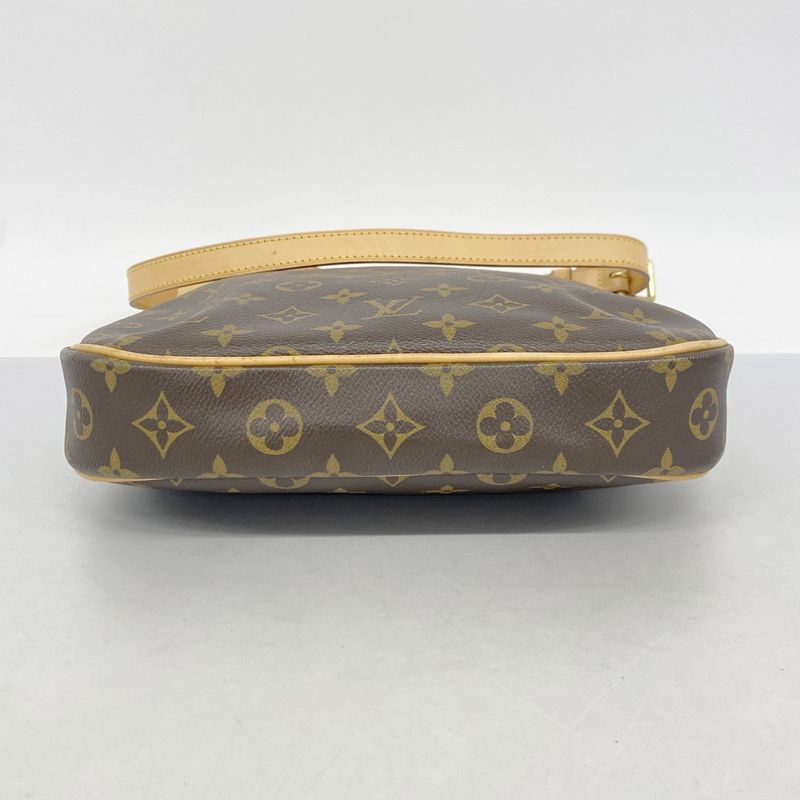 Louis Vuitton Shoulder Bag Monogram Odeon PM Brown