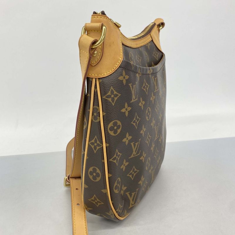 Louis Vuitton Shoulder Bag Monogram Odeon PM Brown