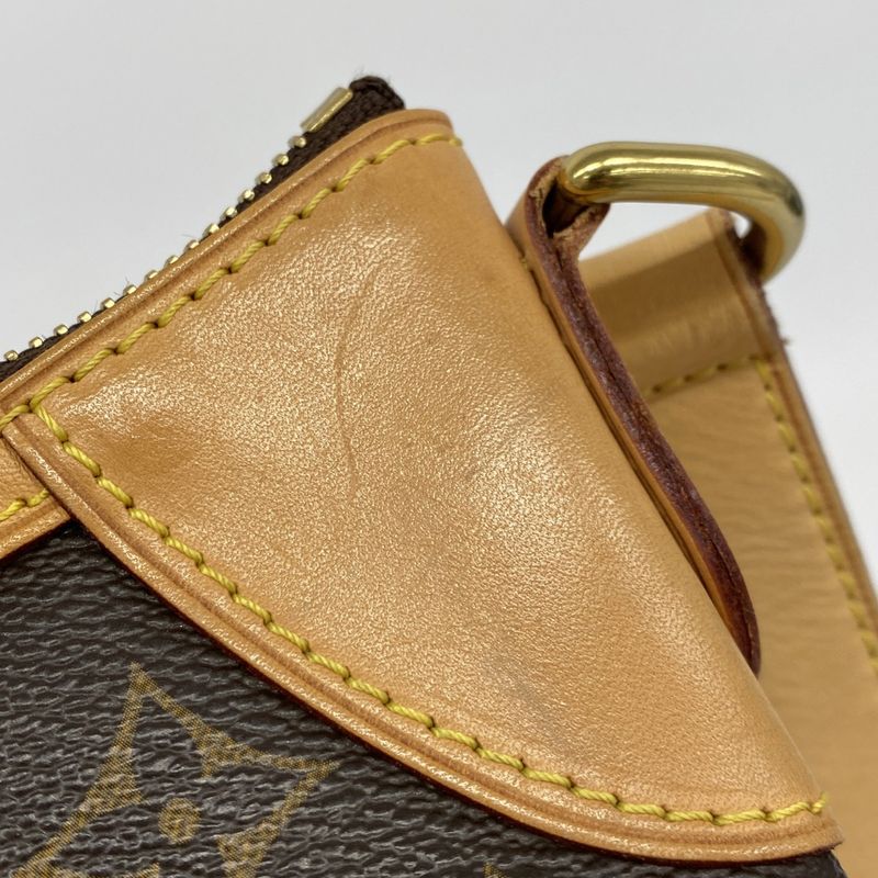 Louis Vuitton Shoulder Bag Monogram Odeon PM Brown