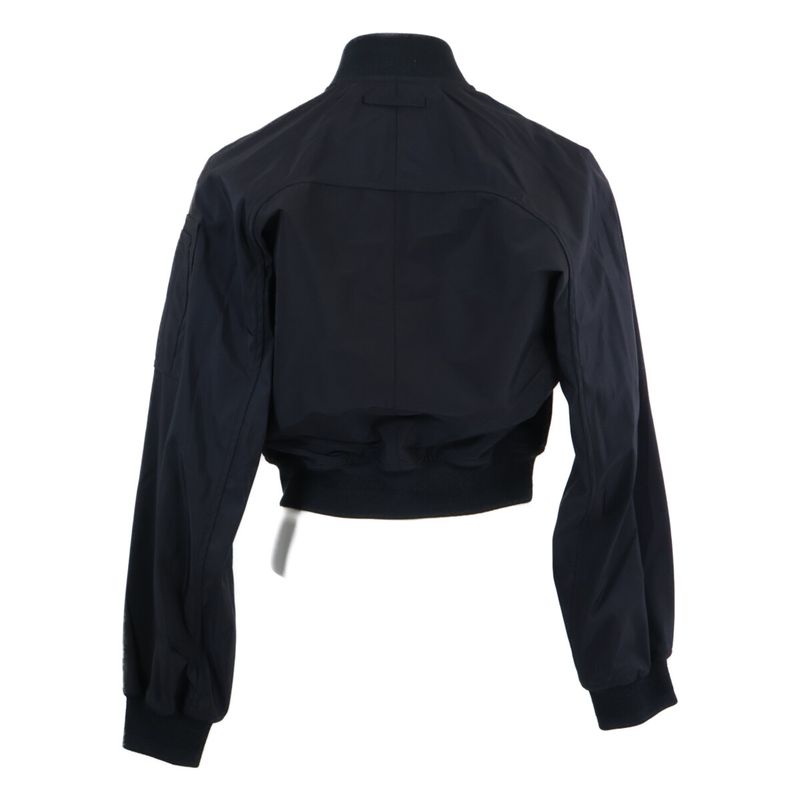 Hermes Lgilet Wool Nylon Bomber Jacket & Long Gilet ) Navy