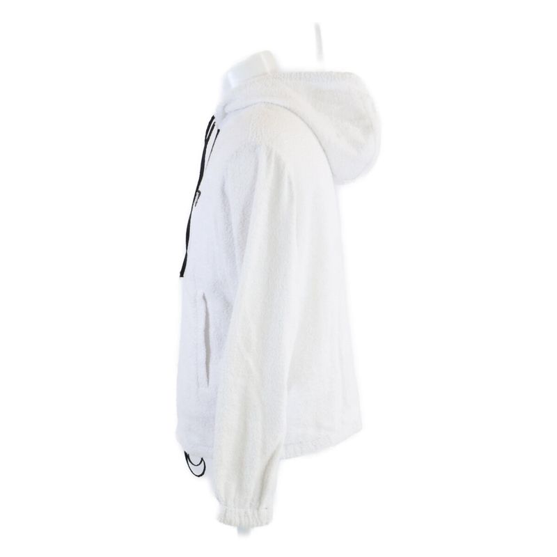Prada with Terry Cloth Pile Hoodie 40 ) White