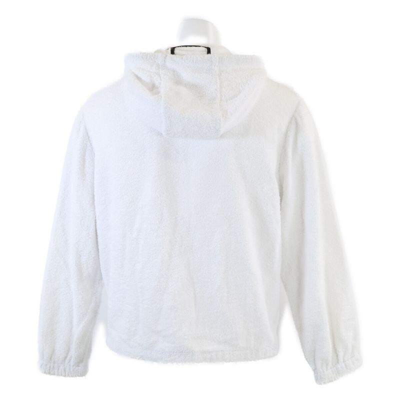 Prada with Terry Cloth Pile Hoodie 40 ) White