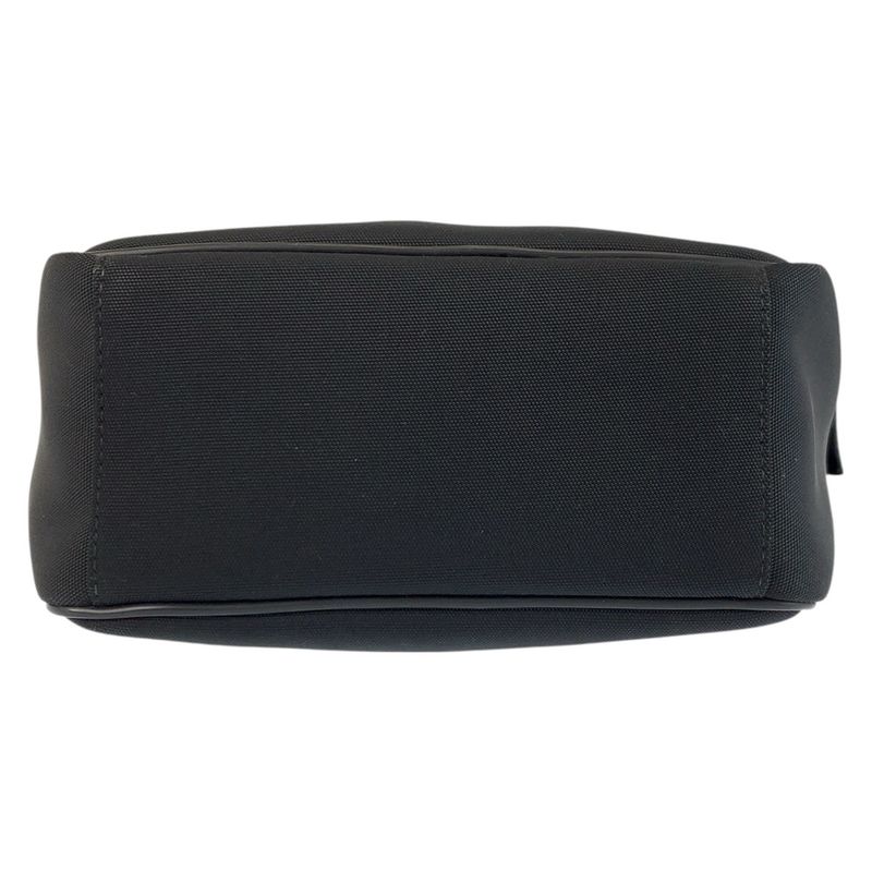 Gucci Black Silver Nylon Shoulder Bag Pochette