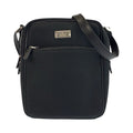 Gucci Black Silver Nylon Shoulder Bag Pochette