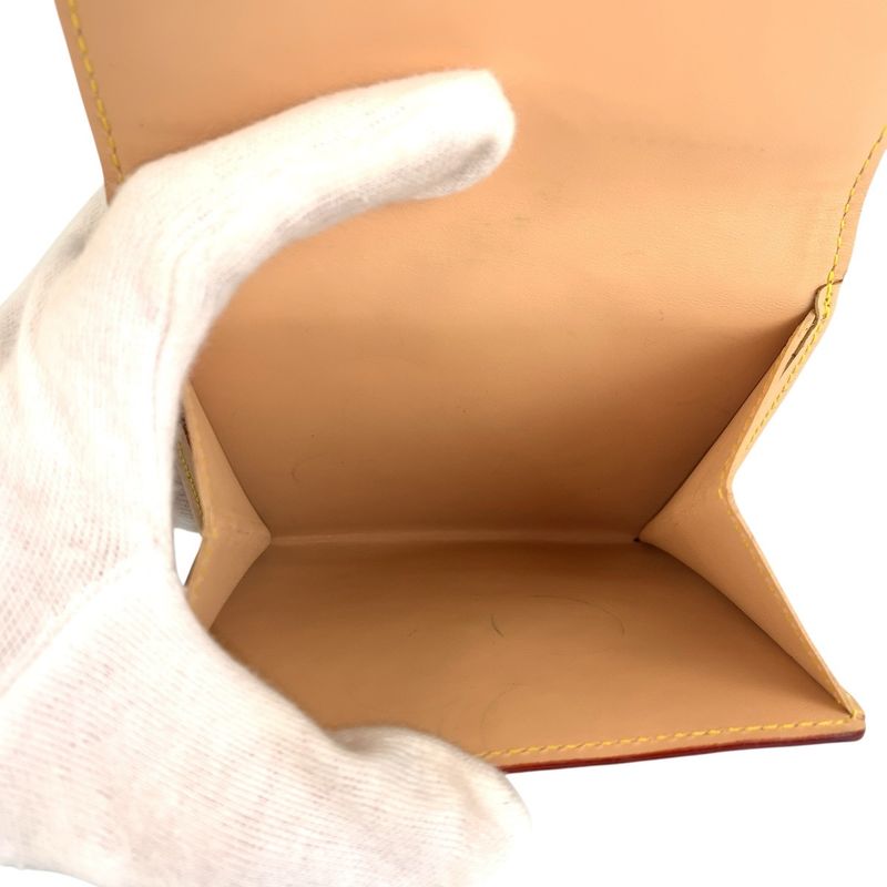 Louis Vuitton Multicolor Porte Monnaie Billets Cult Cles Fold Wallet Compact Bron White