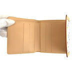 Louis Vuitton Multicolor Porte Monnaie Billets Cult Cles Fold Wallet Compact Bron White
