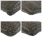Bottega Veneta Black Leather Shoulder Bag