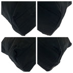 Prada Tessuto Black Silver Nylon Shoulder Bag Tote