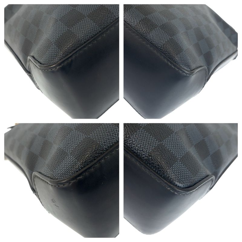 Louis Vuitton Damier Cobalt Messenger Greenwich Blue Black Silver