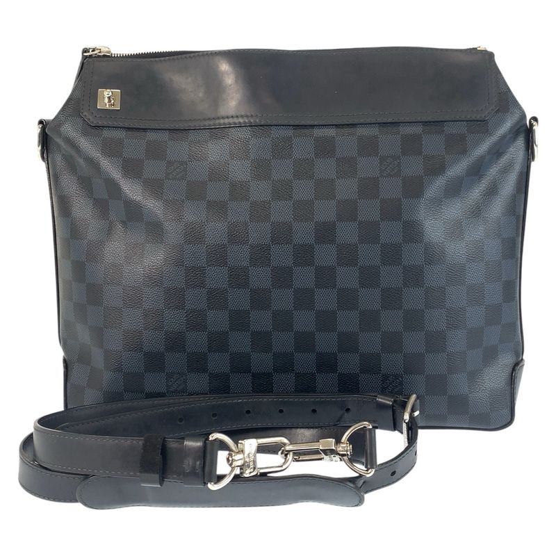 Louis Vuitton Damier Cobalt Messenger Greenwich Blue Black Silver