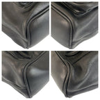 Gucci Bamboo Black Gold Leather 003 Backpack
