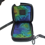 Louis Vuitton Double Phone Pouch Shoulder Bag Black