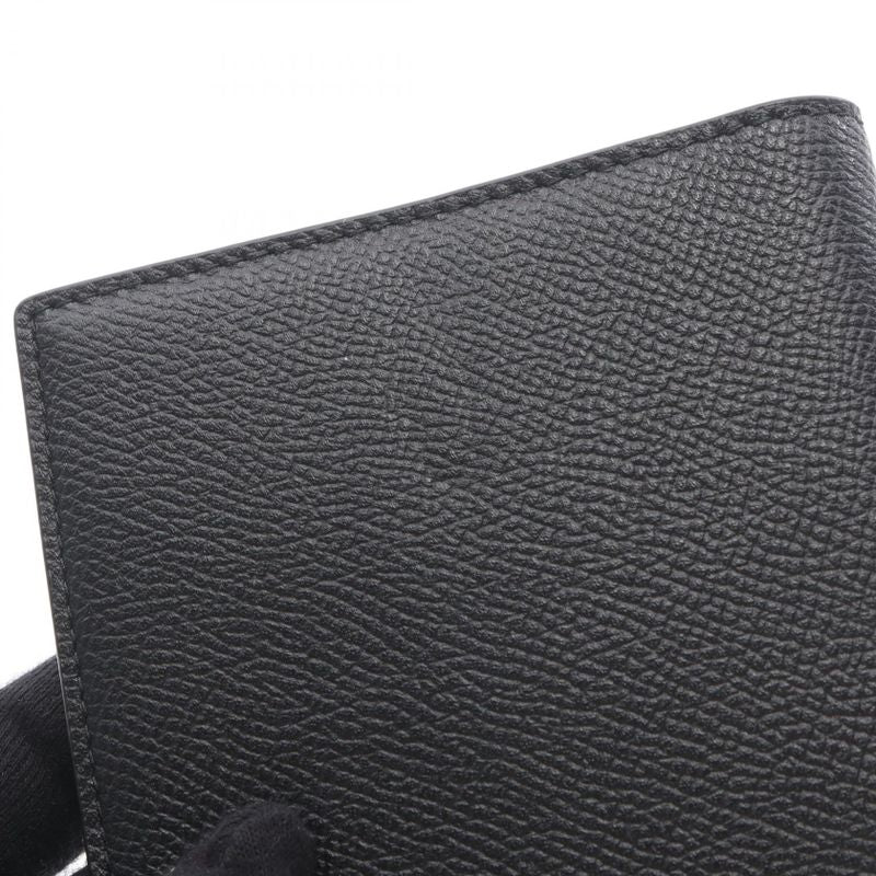 Balenciaga Passport Case Black Gold Leather