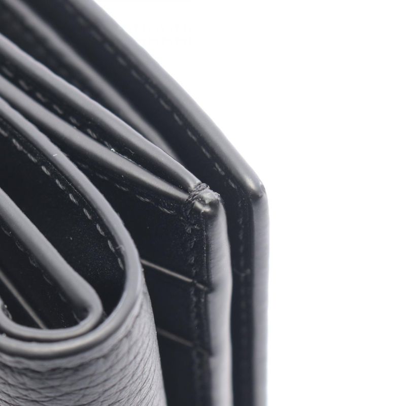Loewe Trifold Wallet Black Leather
