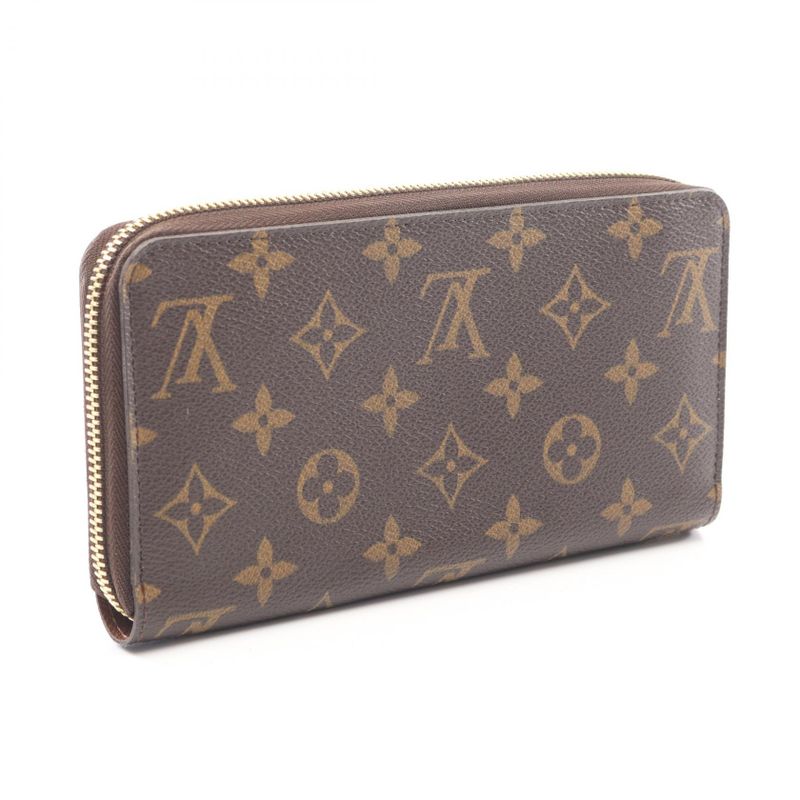 Louis Vuitton Round Wallet Zippy Canvas Wall