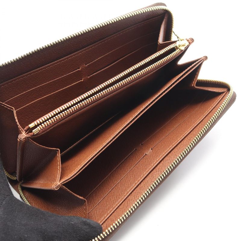 Louis Vuitton Round Wallet Zippy Canvas Wall