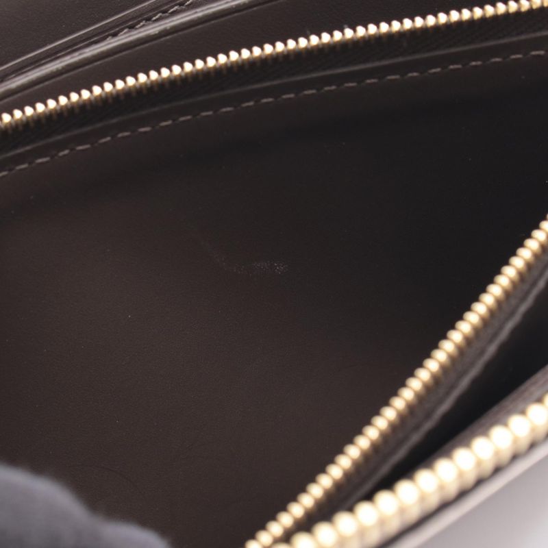 Louis Vuitton Lshape Zipper Wallet Portefeuille Comet Leather Gare Beige