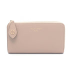Louis Vuitton Lshape Zipper Wallet Portefeuille Comet Leather Gare Beige