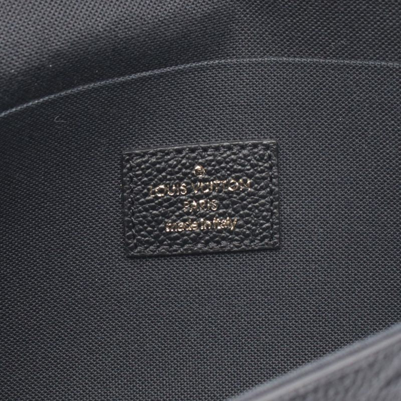 Louis Vuitton Shoulder Bag Pochette Felicity Noir Black Leather