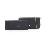 Louis Vuitton Shoulder Bag Pochette Felicity Noir Black Leather