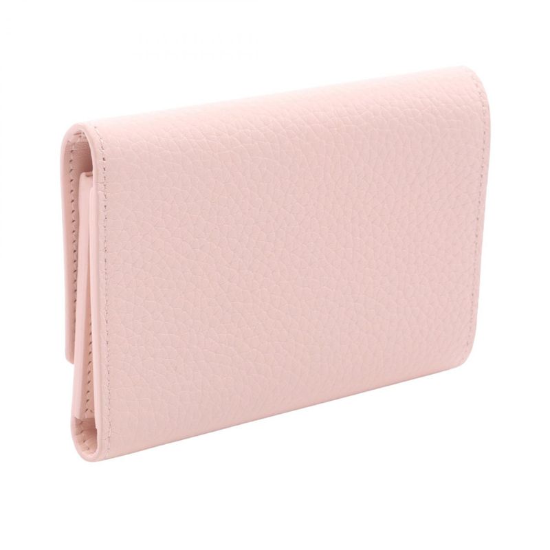 Louis Vuitton Trifold Wallet Portefeuille Capucines Compact Jasmine Pink Jasmine