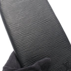 Louis Vuitton Round Wallet Zippy Vertical Noir Black Leather