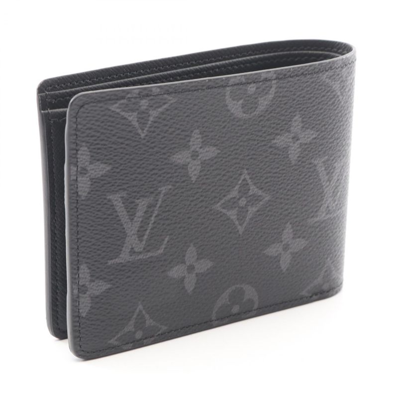 Louis Vuitton Bifold Wallet Portefeuille Multiple Leather
