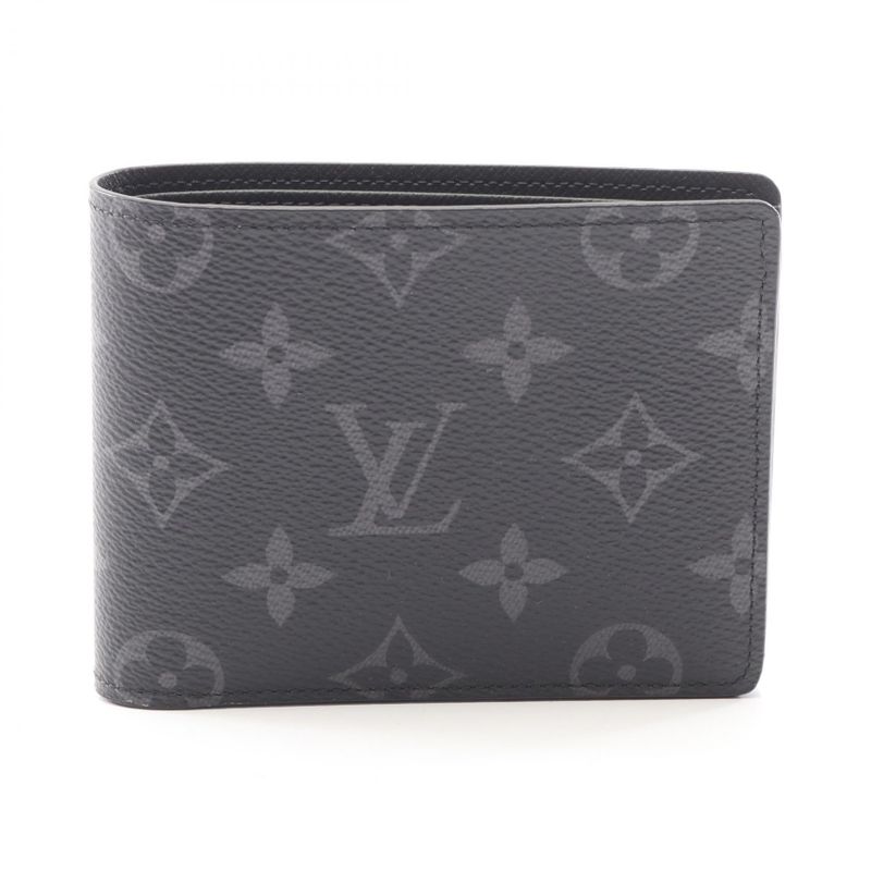 Louis Vuitton Bifold Wallet Portefeuille Multiple Leather