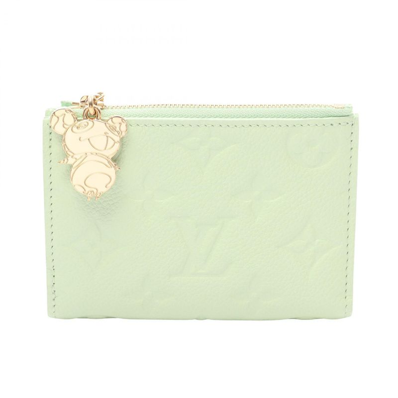 Louis Vuitton Bifold Wallet LV TM Portefeuille Lisa Green Tea