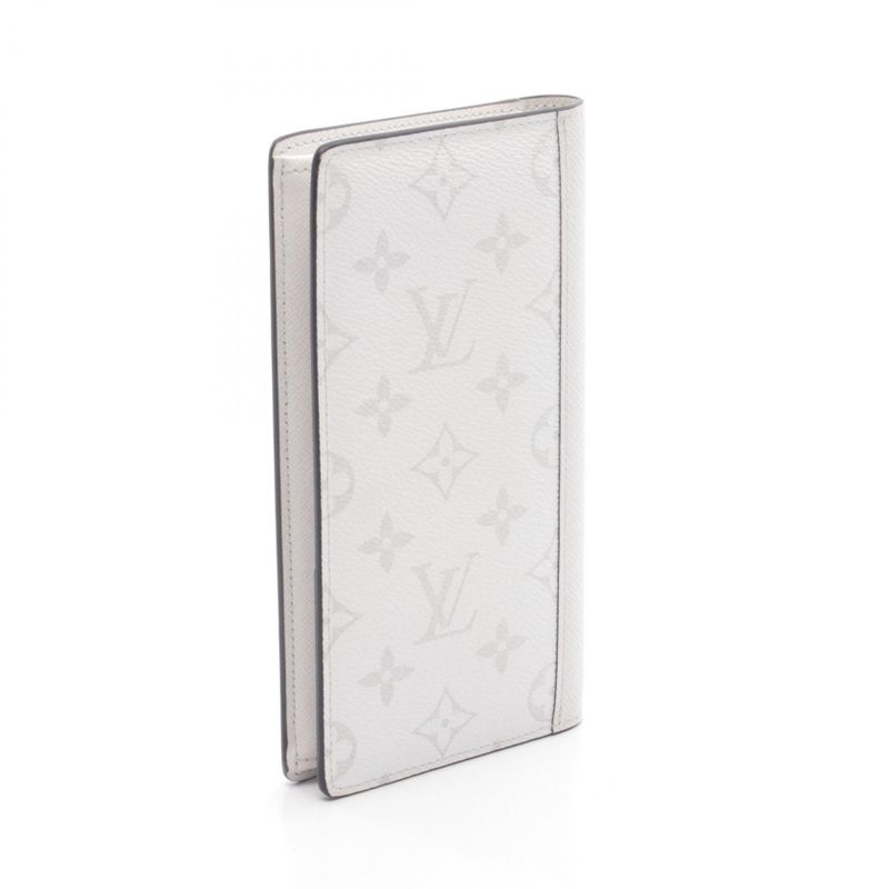 Louis Vuitton Bifold Wallet Portefeuille Brother Bron Leather Bronze Gray