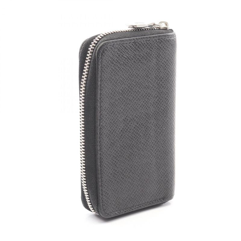 Louis Vuitton Coin Case Zippy Purse Noir Black Leather Ardoise