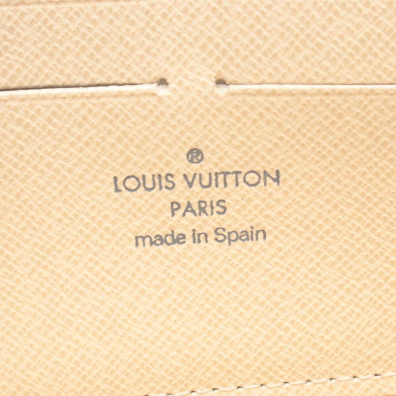 Louis Vuitton Round Wallet Zippy Canvas Wal